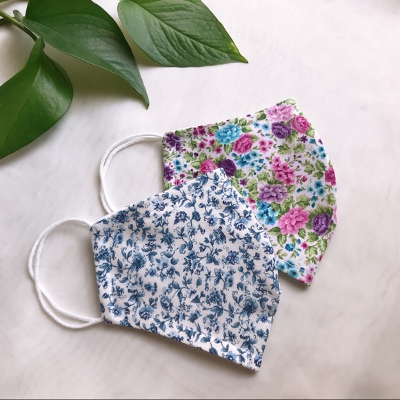 Fun prints handmade face masks 🍋🌺🏝😜 - Picture 2 of 6